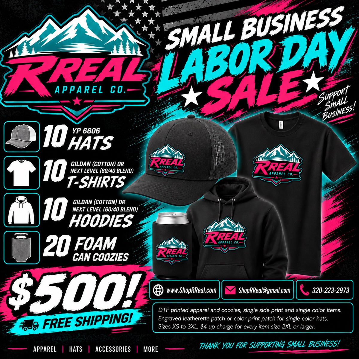 LABOR DAY SALE!!!