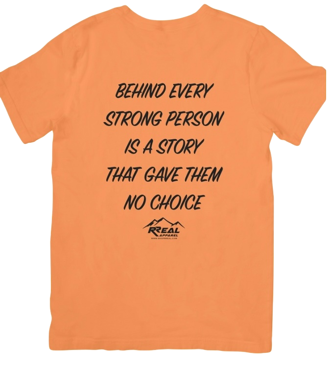 Behind Every Strong Person T-Shirt