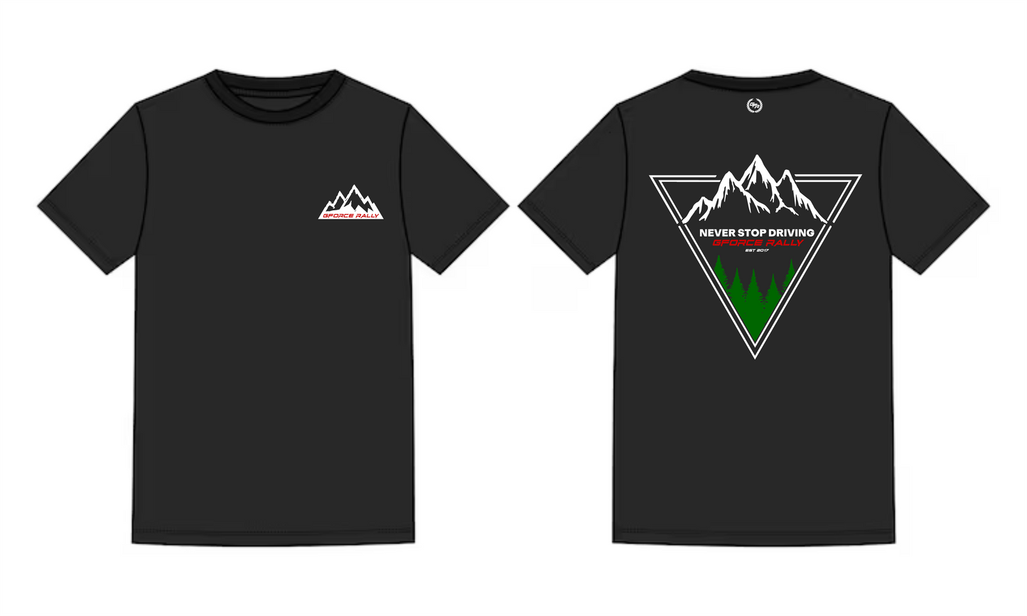 G Force Rally, Mountain T-Shirt