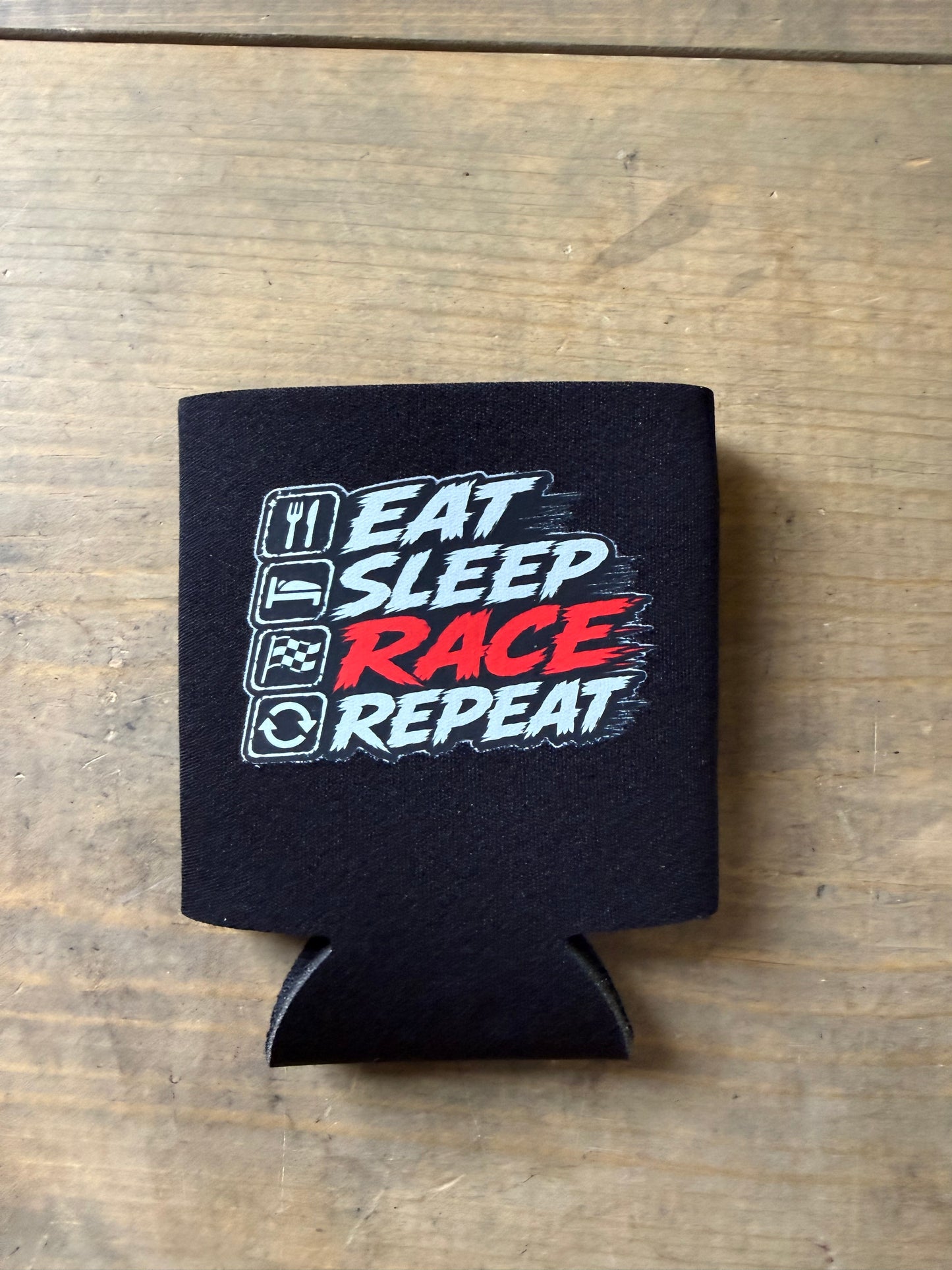 Race Theme Custom DTF Foam Can Coozies