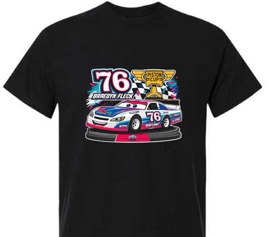 Braedyn Fleck 76 "Car's The Movie" Youth T-Shirt