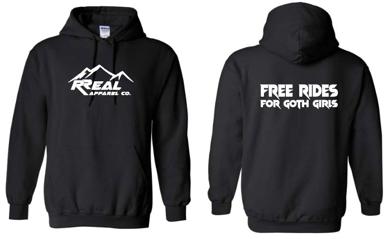 🖤 Free Rides for Goth Girls Hoodie