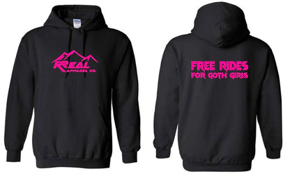 🖤 Free Rides for Goth Girls Hoodie