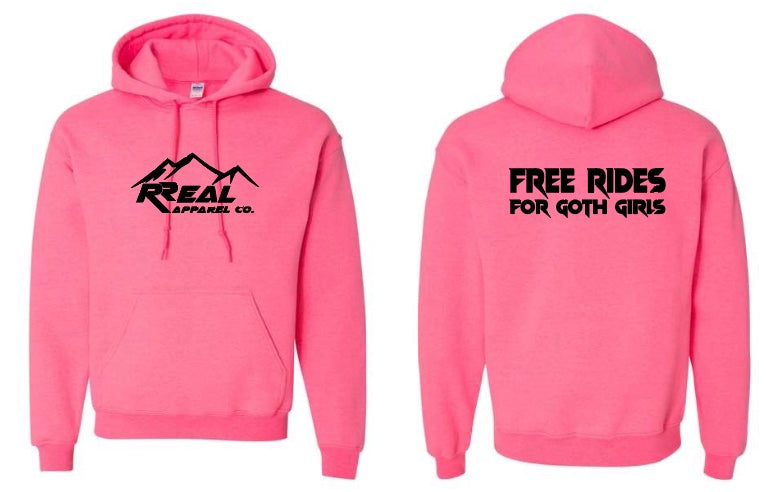 🖤 Free Rides for Goth Girls Hoodie