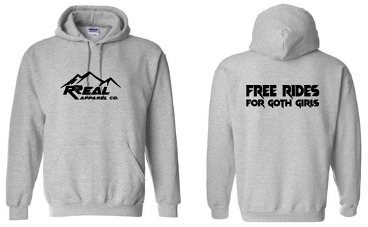 🖤 Free Rides for Goth Girls Hoodie