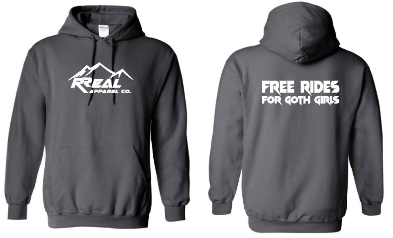 🖤 Free Rides for Goth Girls Hoodie