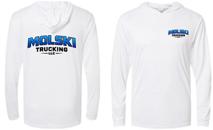 Molski Trucking Performance Long Sleeve Hooded