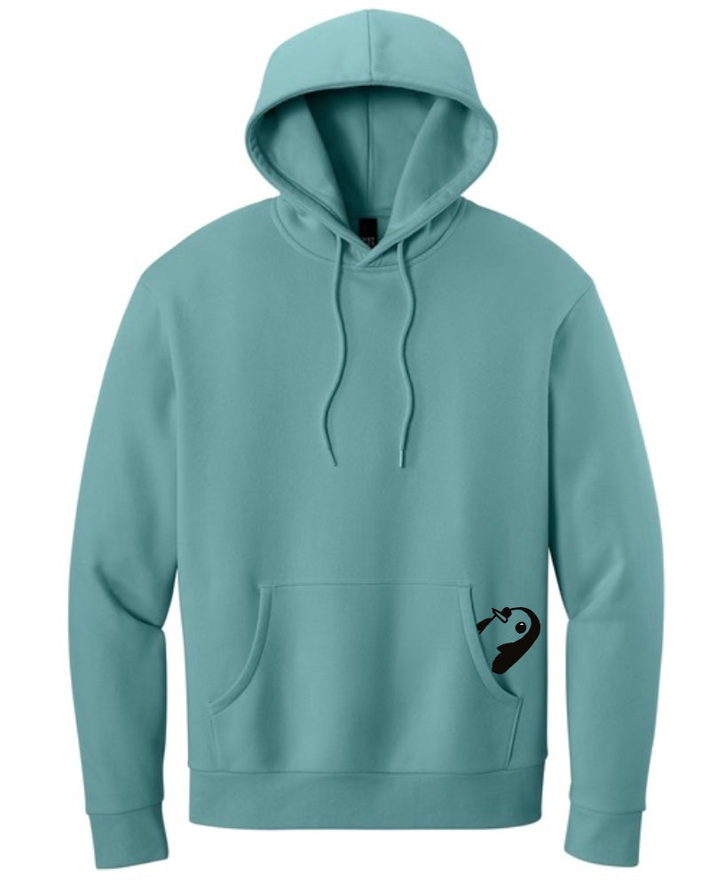 Peeking Penguin Hoodie