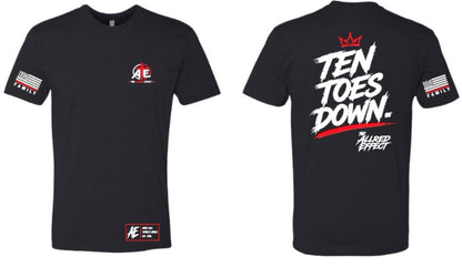 Ten Toes Down - The Allred Effect T-Shirt