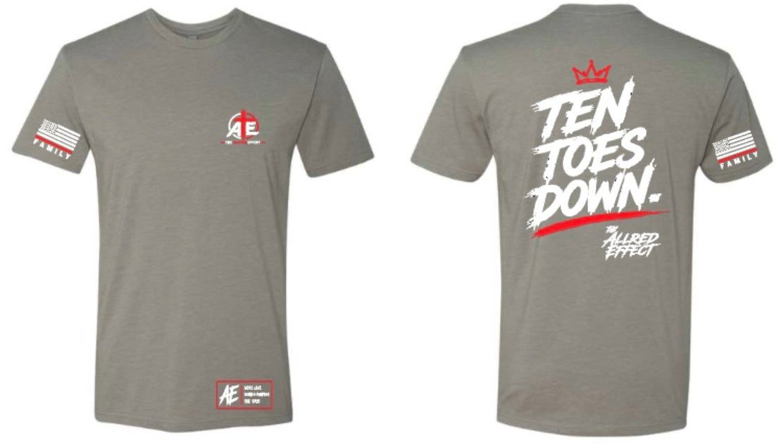 Ten Toes Down - The Allred Effect T-Shirt