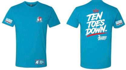 Ten Toes Down - The Allred Effect T-Shirt