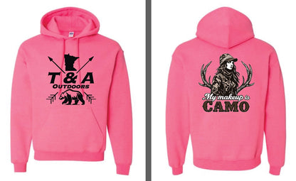 My Makeup Is Camo Hoodie