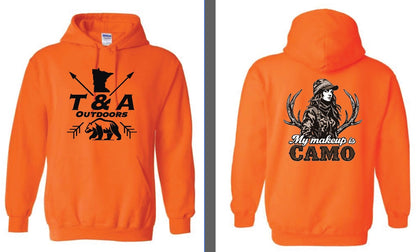 My Makeup Is Camo Hoodie