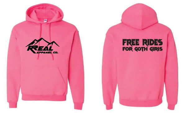 🖤 Free Rides for Goth Girls Hoodie