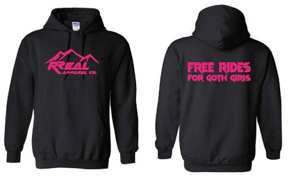 🖤 Free Rides for Goth Girls Hoodie