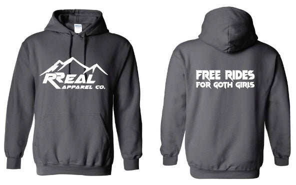 🖤 Free Rides for Goth Girls Hoodie