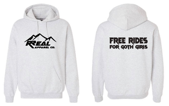 🖤 Free Rides for Goth Girls Hoodie