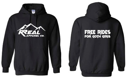 🖤 Free Rides for Goth Girls Hoodie