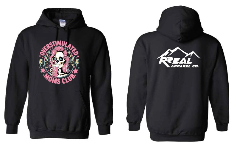 ☕ Overstimulated Moms Club Hoodie