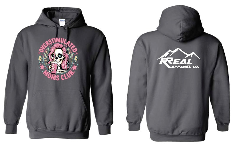 ☕ Overstimulated Moms Club Hoodie