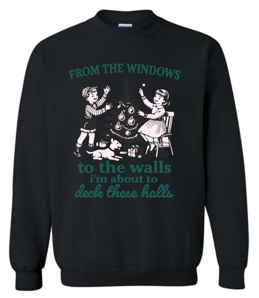 From The Windows To The Walls Crewneck