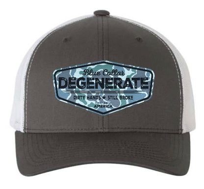 Blue Collar Degenerate Hat