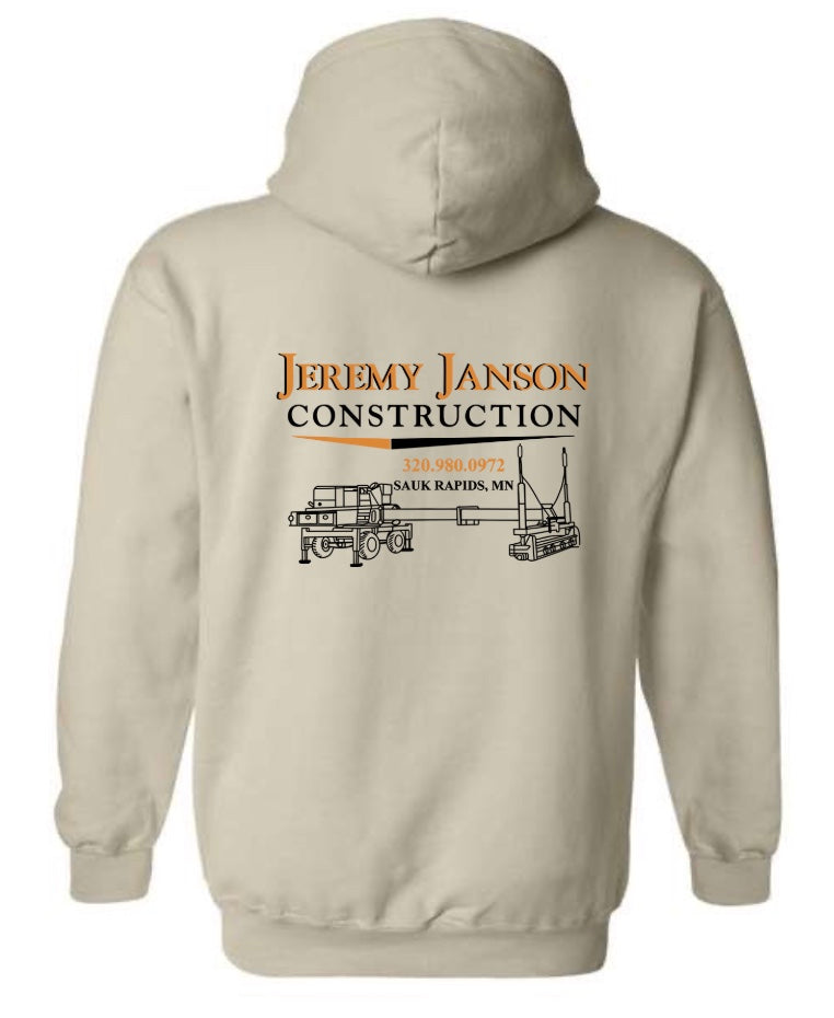 Jeremy Janson Construction Hoodie – Softstyle Midweight Fleece