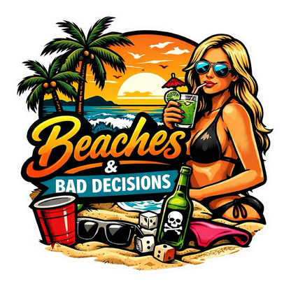 Fishing/Beach Stickers