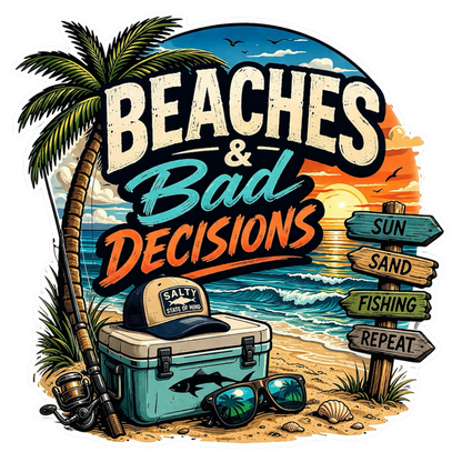 Fishing/Beach Stickers