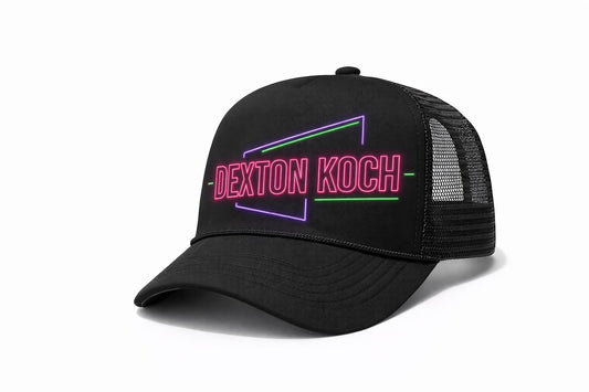 "Dexton" Embroidered Richardson 112FP, Black